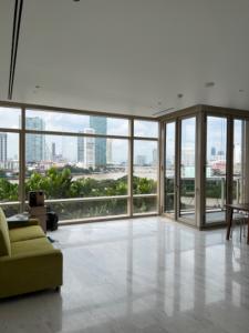 For RentCondoSathorn, Narathiwat : 2BR/3BA Four Seasons Private Residences | 4th Floor, 120sqm | 180K Baht/Month