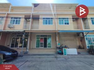 For SaleHouseSamut Prakan,Samrong : Townhouse for sale, Panthitha Village, Phraeksa, Samut Prakan