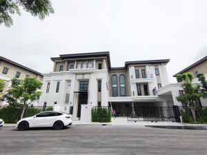 For SaleHousePattanakan, Srinakarin : ✨ Cinq Royal Krungthep Kreetha ✨ Krungthep Kreetha area✨6 bedrooms and 8 bathrooms + 2 maid quater rooms ✨Size 1,000 sqm. / 200 sqw.✨Swimming pool, fitness, car parking, security ✨Sale price is THB 135,000,000 ( Transfer fee 50/50)