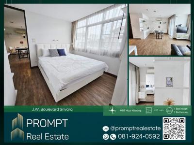 For RentCondoYothinpattana,CDC : IJ03871 - J.W. Boulevard Srivara - MRT  Huai Khwang