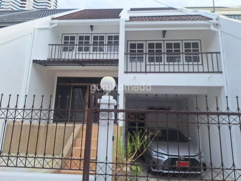 For RentHouseRama3 (Riverside),Satupadit : ghd000330R 3 and a half storey house for rent Panrawee Village 2 Rama 3 Soi 42