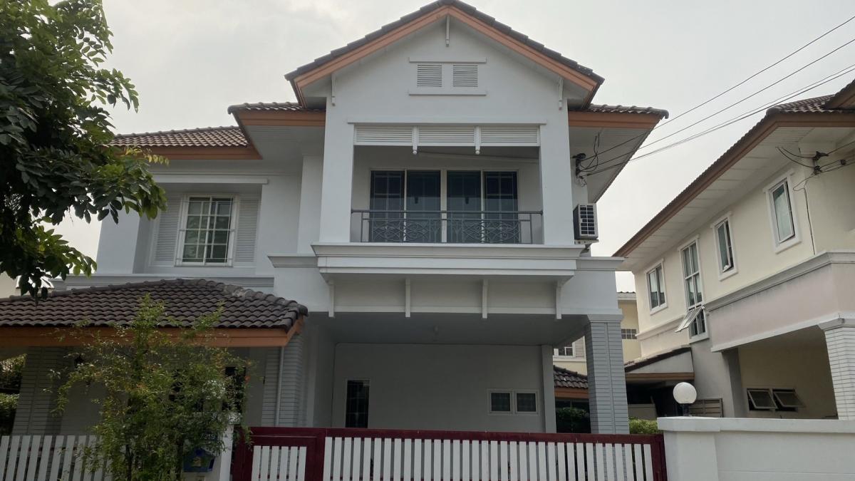 For RentHouseRama5, Ratchapruek, Bangkruai : Beautiful house with furniture