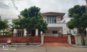 For RentHouseNonthaburi, Bang Yai, Bangbuathong : House with fully furnished and 4 bedrooms, 5 bathrooms, next to Ratchaphruek Road, size 166 sq.wa near DBS International School