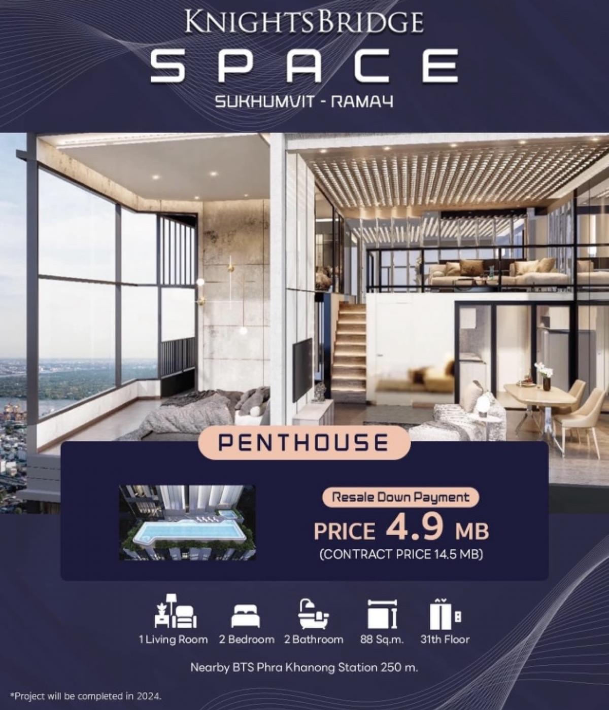 ขายดาวน์คอนโดอ่อนนุช อุดมสุข : ขายดาวน์ mini penthouses ห้องสุดท้ายของโครงการ ราคาลดพิเศษ รับประกันหาจากไหนไม่ได้แล้วค่ะ