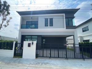 For RentHouseNawamin, Ramindra : For rent: 2-storey detached house, corner plot, Grand Britania, Ram Intra Ring Road