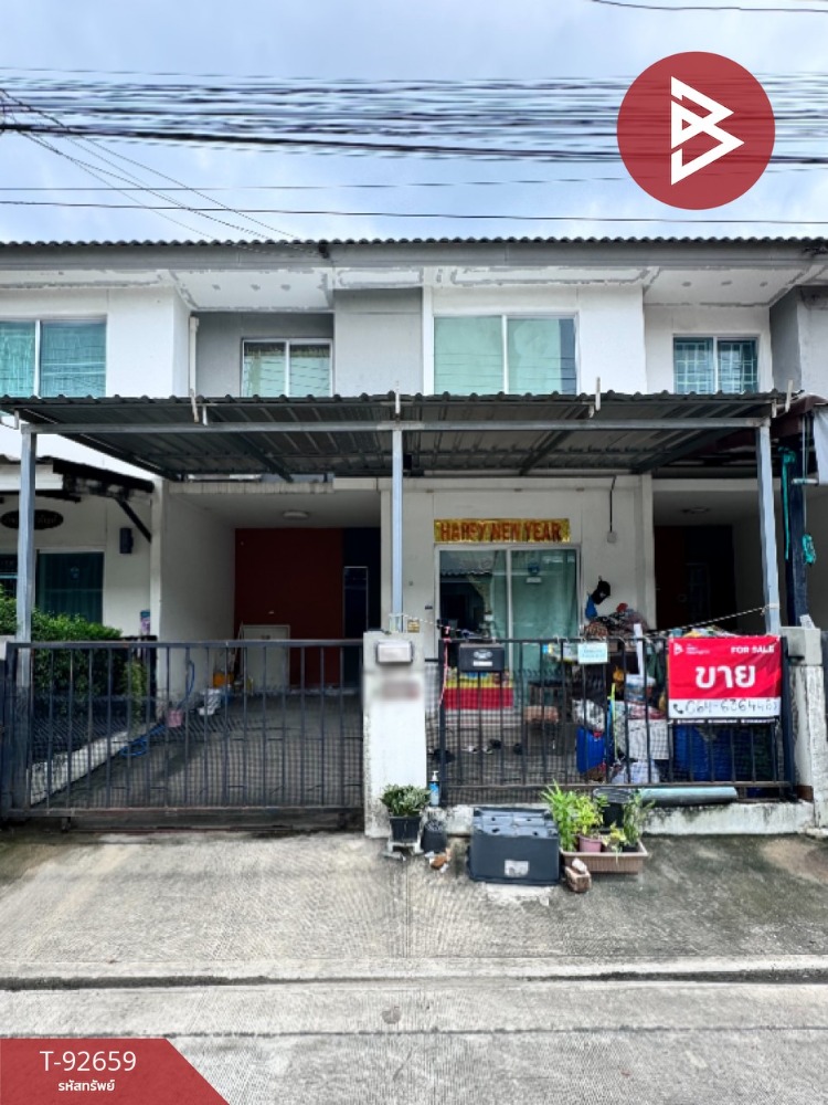 For SaleTownhousePathum Thani,Rangsit, Thammasat : Townhouse for sale, Pruksa Village 96/1, Rangsit-Khlong Luang, Pathum Thani