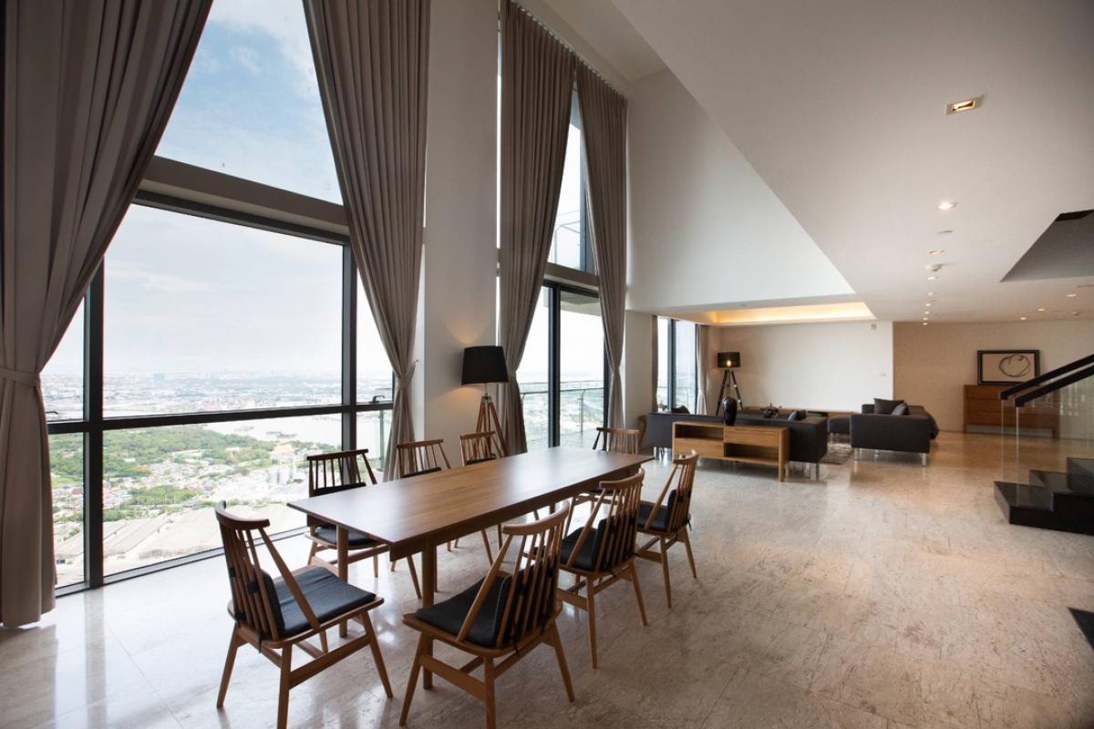 ให้เช่าคอนโดพระราม 3 สาธุประดิษฐ์ : The Pano Rama 3 Penthouse for rent