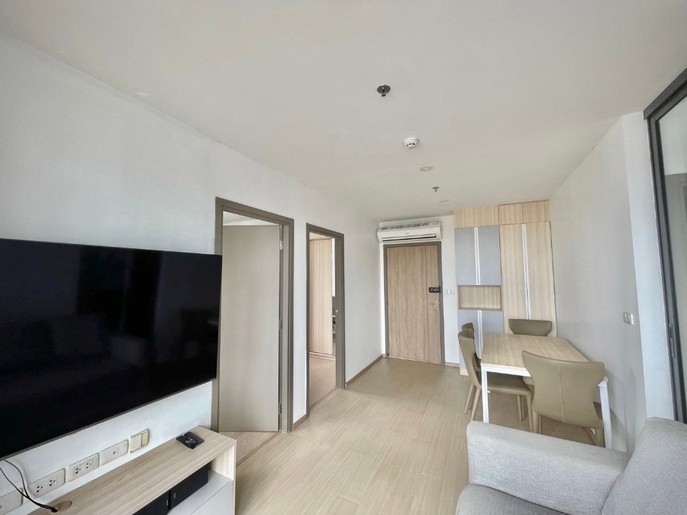 For RentCondoBangna, Bearing, Lasalle : 🍀New high-rise condo in Bangna area, 2 bedrooms, available for rent, fully furnished, ready to move in, great value at only 22,000 baht/month🍀