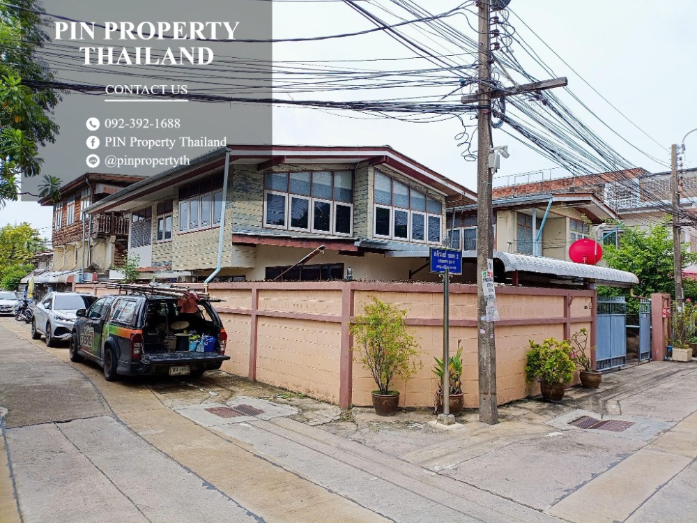 For SaleHouseNonthaburi, Bang Yai, Bangbuathong : For sale: corner house, great value! Bang Kruai, Sai Noi 11, near Si Rat Expressway 092-392-1688