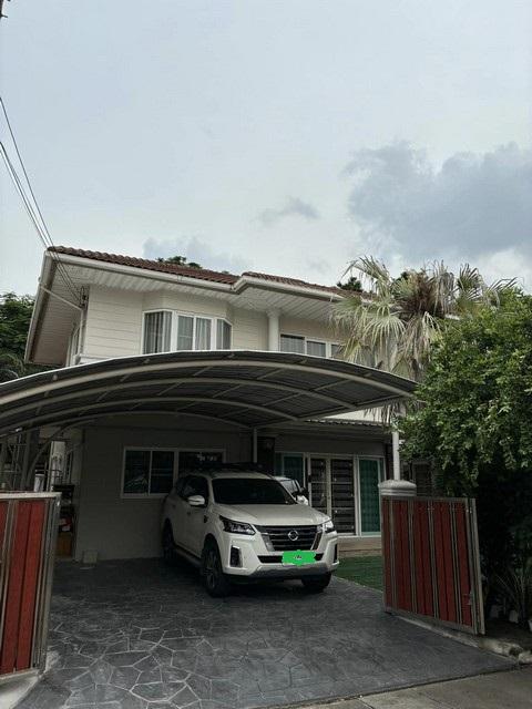 For SaleHouseNawamin, Ramindra : Single house for sale, Supalai Park Ville Ram Intra 5, view behind the house next to Ram Intra Stadium, 74 sq m, 5 bedrooms, view behind the house next to Ram Intra Stadium, only 5 minutes to BTS (Green Line), Sai Yud