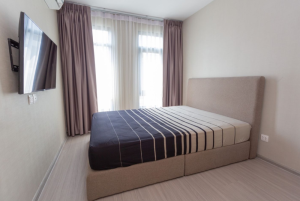 For SaleCondoRama9, Petchburi, RCA : For sale: fully furnished room with electrical appliances, ready to move in, Aspire Asoke-Ratchada Condo (RS 0711)