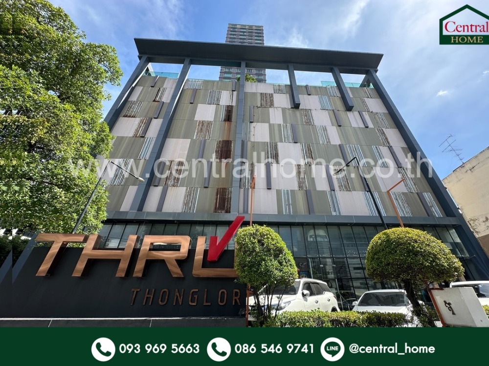 For SaleCondoRama9, Petchburi, RCA : Condo True Thonglor Thru Thonglor, fully furnished, ready to move in