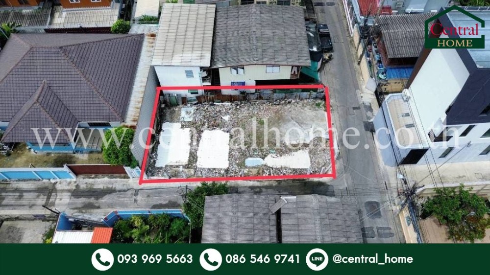 For SaleLandRama5, Ratchapruek, Bangkruai : Vacant land 49 sq.wa. Soi Pibulsongkram 2, near Nonthaburi Pier