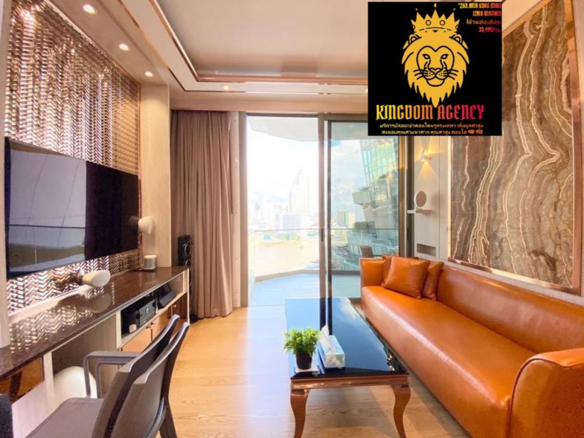 For RentCondoWongwianyai, Charoennakor : 🔥🔥✨ LUXURY BEAUTIFUL!!🏦 SUPER LUXURY Luxurious👑Beautifully decorated room👑✨🌊🌊River view + city view🌊🌊!!!!✨Fully furnished!!!!✨ 🎯For rent🎯Magnolias Waterfront Residence✅1Bed✅ 61 sqm. Floor 1X🌊🌊 (#BTS #CBD #Chao Phraya📌)🔥✨LINE:miragecondo ✅Fully Furnished