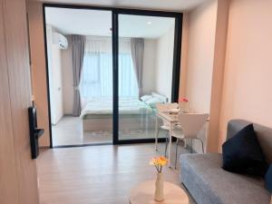 For RentCondoSamut Prakan,Samrong : Aspire Erawan, Pak Nam curve view, new room, very beautiful room, available for rent, fully furnished, minimalist style, feel free to inquire.