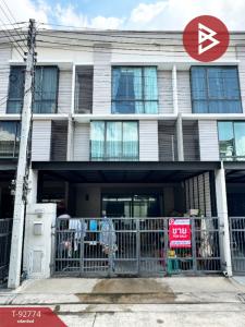 For SaleTownhousePathum Thani,Rangsit, Thammasat : Townhouse for sale, Patio Village, Phahon Yothin-Vibhavadi, Pathum Thani