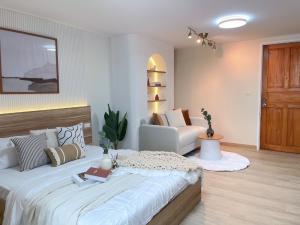 For SaleCondoRatchadapisek, Huaikwang, Suttisan : Ratchada City 18 1 bedroom, Muji, cute, near the BTS_Do396