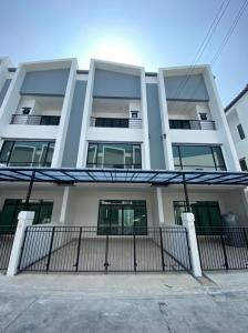 ให้เช่าทาวน์เฮ้าส์/ทาวน์โฮมอ่อนนุช อุดมสุข : TownHome For Rent : Cordiz At Udomsuk คอร์ดิซ แอท อุดมสุข (Single House 22 sqw. 4 bedrooms, 3 bathrooms,  Furniture as in pictures.)AS-02 ID Line : @condo66