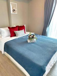 For RentCondoNonthaburi, Bang Yai, Bangbuathong : ghd000337R Condo for rent Metro Luxe Riverfront near MRT Sai Ma full furniture