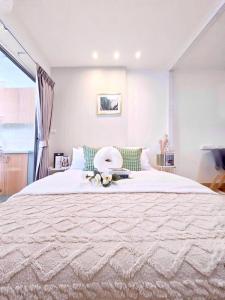 For SaleCondoRatchadapisek, Huaikwang, Suttisan : 🔥Beautiful room, 30 sq m., near The Street, Central Rama 9, newly decorated, ready to move in