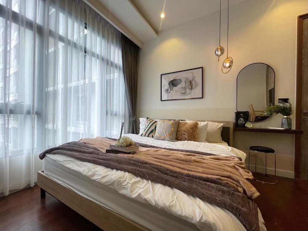 For SaleCondoOnnut, Udomsuk : S-MFS112 Condo for sale, Mayfair Place Sukhumvit 50, 5th floor, city view, 36.84 sq m., 1 bedroom, 1 bathroom, 4.49 million, 064-959-8900