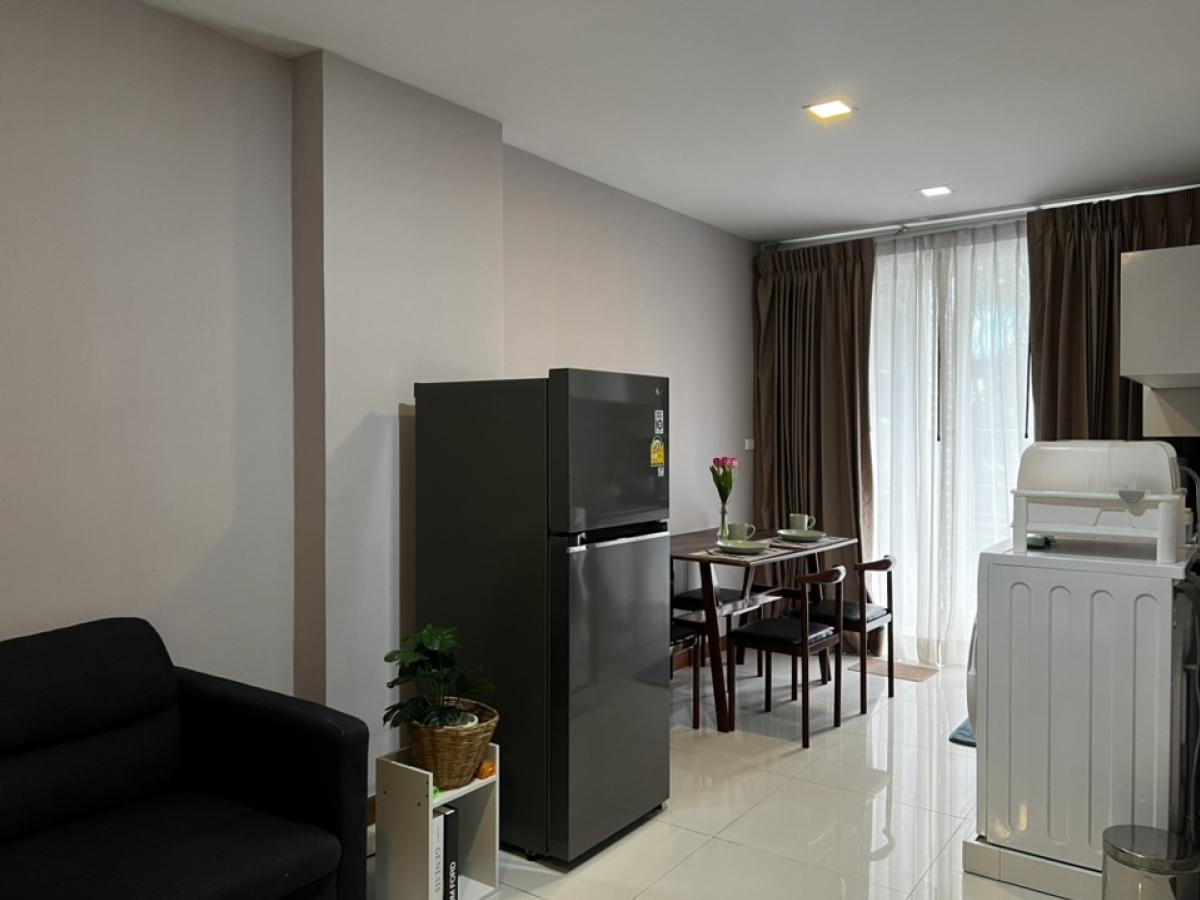 For RentCondoLadkrabang, Suwannaphum Airport : ✅For rent: Condo Airlink Residence Romklao-Lat Krabang, 1 bedroom, 1 bathroom, size 35 sq m, fully furnished room, complete electrical appliances, near Suvarnabhumi Airport, ready to move in 01/09/67