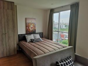 For SaleCondoBangna, Bearing, Lasalle : S-LPBN112 Condo for sale, Lumpini Place Bangna, Km.3, 6th floor, Building A, city view, 23 sq m., Studio, 1.45 million, 064-959-8900