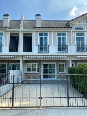 For RentTownhouseBangna, Bearing, Lasalle : For rent: 2-storey townhouse, Indy Ramkhamhaeng 2, near Mega Bangna, area 22 sq m, usable area 122 sq m, 3 bedrooms, 3 bathrooms