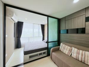 For RentCondoNawamin, Ramindra : Newly Furnished for 1st Tenant!! 24 Sq.m Condo for RENT at The Cube Station Ramintra 109 near MRT Bang Chan, Near Fashion Island