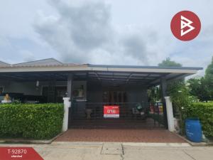 For SaleHouseCha-am Phetchaburi : Single-storey detached house for sale, Pruksa Phiman Village, Nawung, Phetchaburi