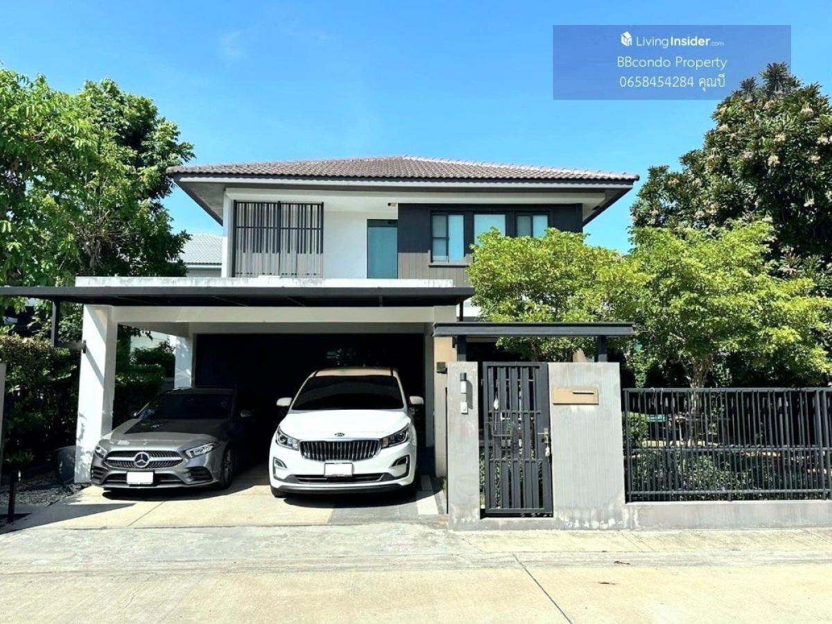 For RentHouseBangna, Bearing, Lasalle : 🔴75,000฿🔴 Home Market Bangna Km.7┃Single house, Manthana Bangna Km.7 🏠 Beautiful house, good location, near the shopping mall. Happy to serve you🙏If interested, please contact 𝙇𝙄𝙉𝙀 (very fast response): 📱 Property code 678-2607 📱: Line ID: @bbcondo8