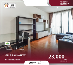 For RentCondoRatchathewi,Phayathai : Villa Rachatewi - Move-in Ready Minimalist Condo by TCC Capital Land, Near BTS Ratchathewi