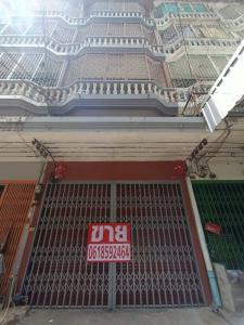 For SaleShophouseThaphra, Talat Phlu, Wutthakat : Shophouse for sale - commercial building next to BTS Talat Phlu, Ratchadaphisek Road (Tha Phra - Taksin)