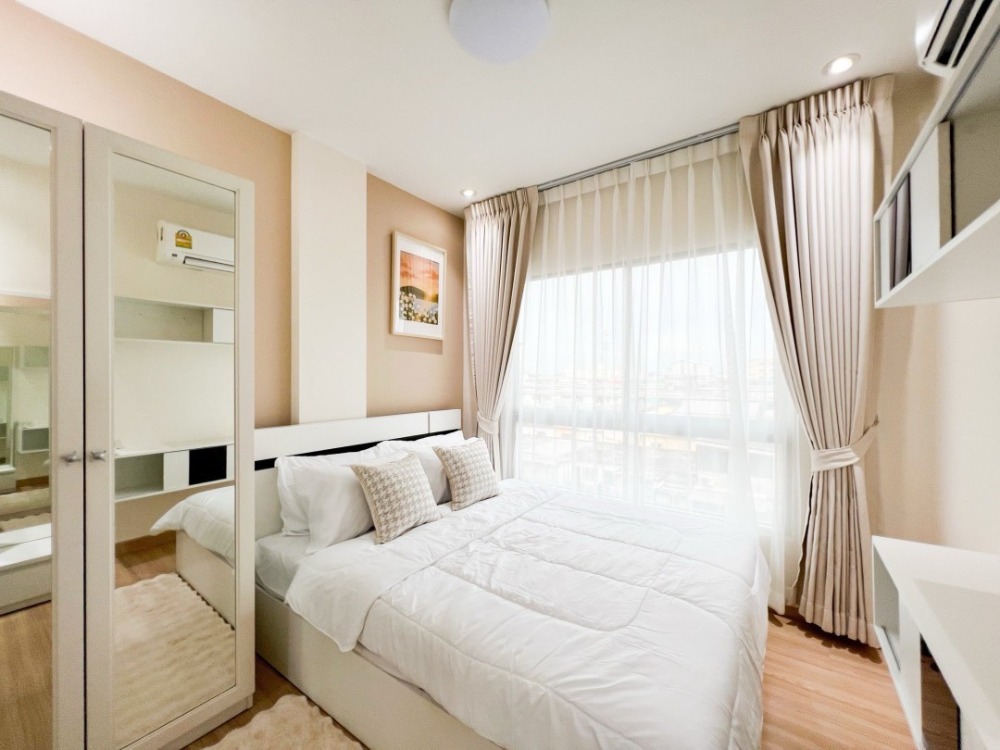 For SaleCondoSamut Prakan,Samrong : Newly renovated condo! Fully furnished, ready to move in, good location, near BTS, hurry before you miss out!