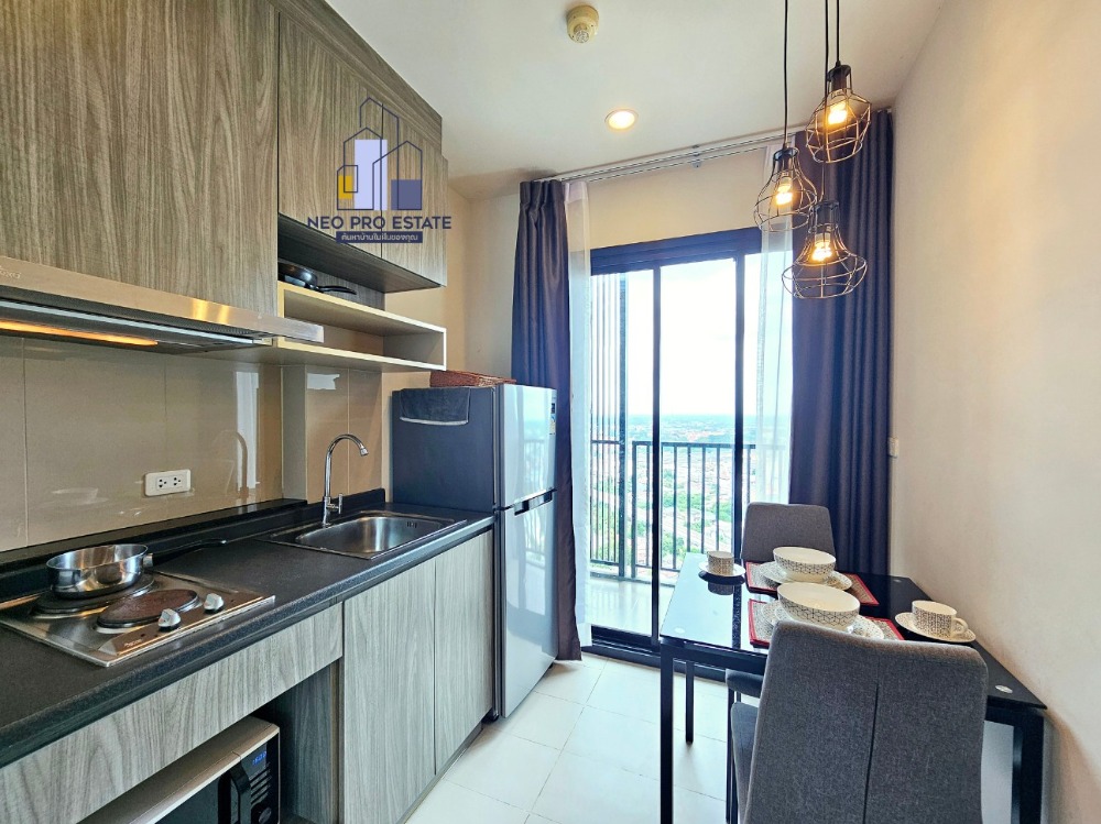 For RentCondoKhon Kaen : Condo for rent, 29th floor, beautiful view, north, The Base Height Mittraphap - Khon Kaen