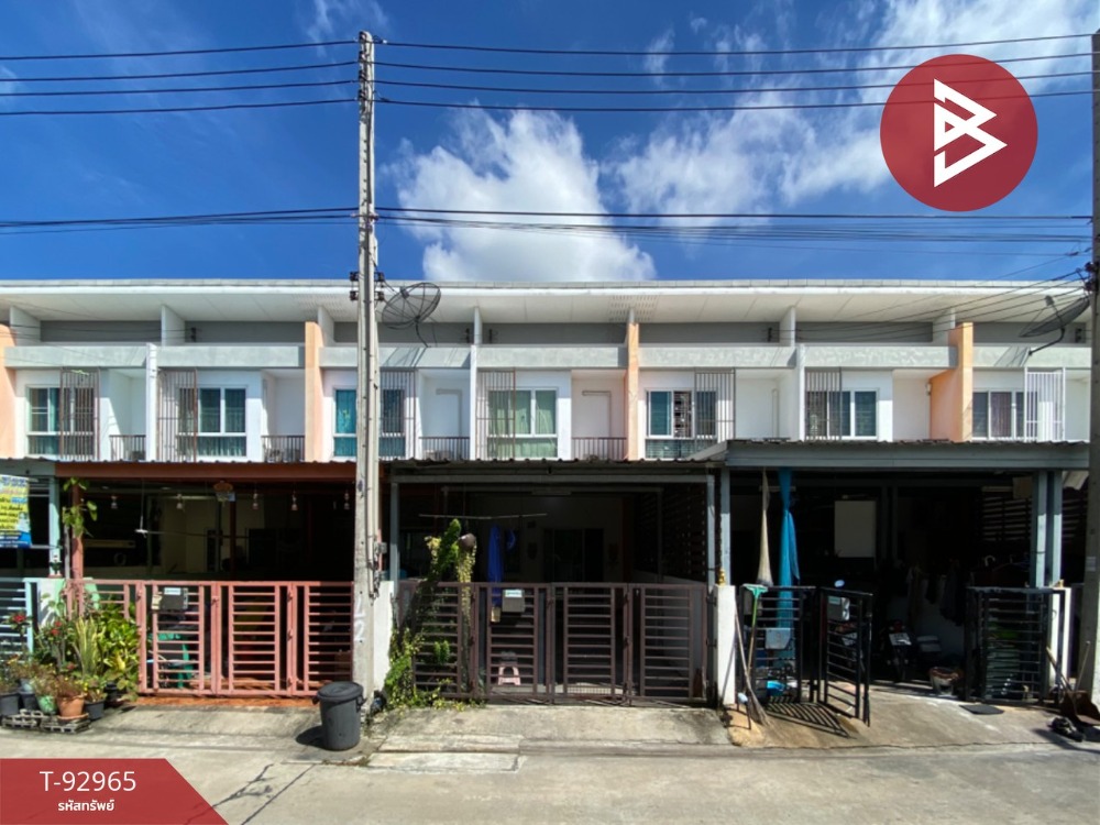 For SaleTownhouseChachoengsao : Townhouse for sale, Sirarom Plus Motorway Village, Bang Pakong, Chachoengsao