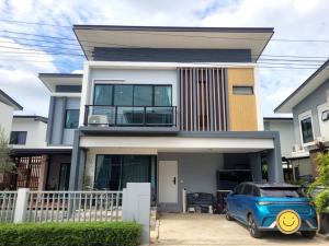 For SaleHouseRama5, Ratchapruek, Bangkruai : Single house ECO HAUS Pinklao Salaya