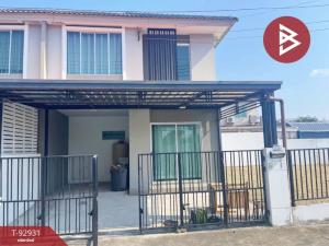 For SaleTownhouseSamut Prakan,Samrong : Corner townhouse for sale, Pruksa Ville Village 87, Bang Muang Subdistrict, Samut Prakan Province