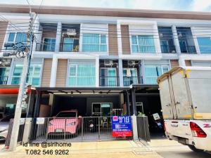 For SaleHouseRama 2, Bang Khun Thian : For sale: Lumpini Town Park Tha Kham-Rama 2, 3-storey townhouse, best price in the project, near Central Rama 2