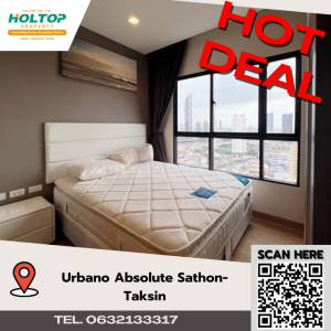 For RentCondoWongwianyai, Charoennakor : #A321 For rent Urbano Absolute Sathon-Taksin