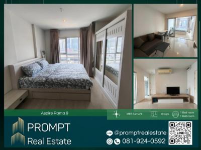 For RentCondoRama9, Petchburi, RCA : AB05432 - Aspire Rama 9 - 39 sqm - MRT Rama 9