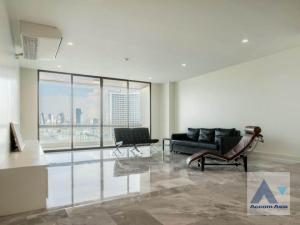 For RentCondoWongwianyai, Charoennakor : 3 Bedrooms Condominium for Rent in Charoennakorn, Bangkok near BTS Krung Thon Buri at River House (AA29844)