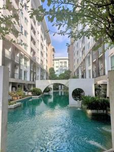 For RentCondoOnnut, Udomsuk : For rent: A Space Sukhumvit 77, 1st floor, size 45 sq m., price 9,000 baht