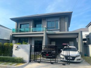 For RentHouseMin Buri, Romklao : 🔥🔥 For rent, vacant, ready to move in 💦💦 2-storey detached house, Venue Rama 9, property code #PT2408_201