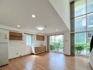 For SaleCondoChaengwatana, Muangthong : 📍Urgent sale Resta Resort Condo Chaengwattana, 2-storey duplex room, 2.6 million, cheapest in the project, great view, next to the garden, warm atmosphere like being at home, beautiful room, ready to move in