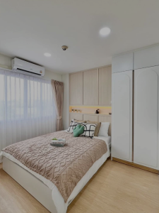 For SaleCondoRamkhamhaeng, Hua Mak : For Sale LPN Bodin Ramkamhang TowerD1 FL3 freshly renovated stylish design near bodin school town in town 1.59MB free transfer fee