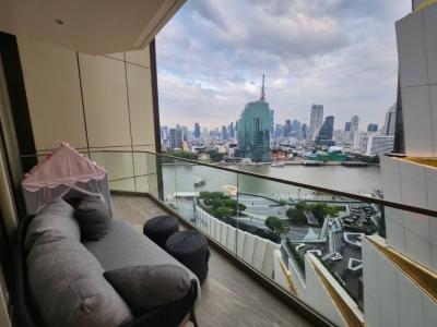 For SaleCondoWongwianyai, Charoennakor : For sale: Luxurious decorated condo, Magnolia Waterfront Residences