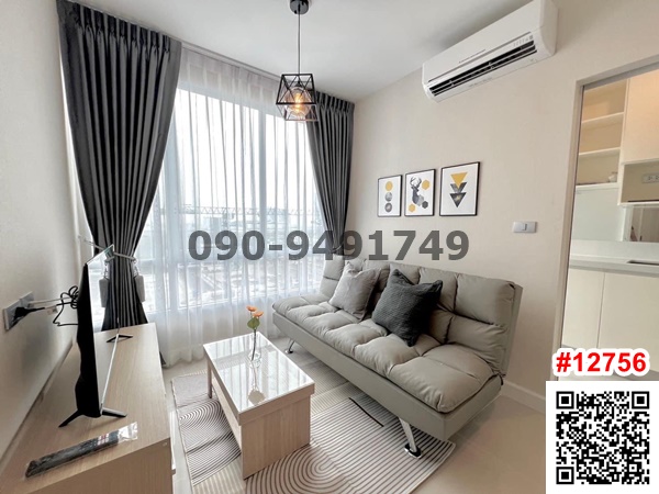 For RentCondoOnnut, Udomsuk : Condo for rent: The Sky Sukhumvit, beautiful room, ready to move in, near BTS Udomsuk