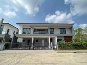 For RentHouseBangna, Bearing, Lasalle : Large detached house, beautifully decorated, ready to rent