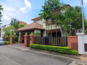 For SaleHousePhutthamonthon, Salaya : For sale: 2-storey detached house, Rattanawadi Elegance Village, Thawi Watthana, near Uthayan Road (Phutthamonthon Sai 3)